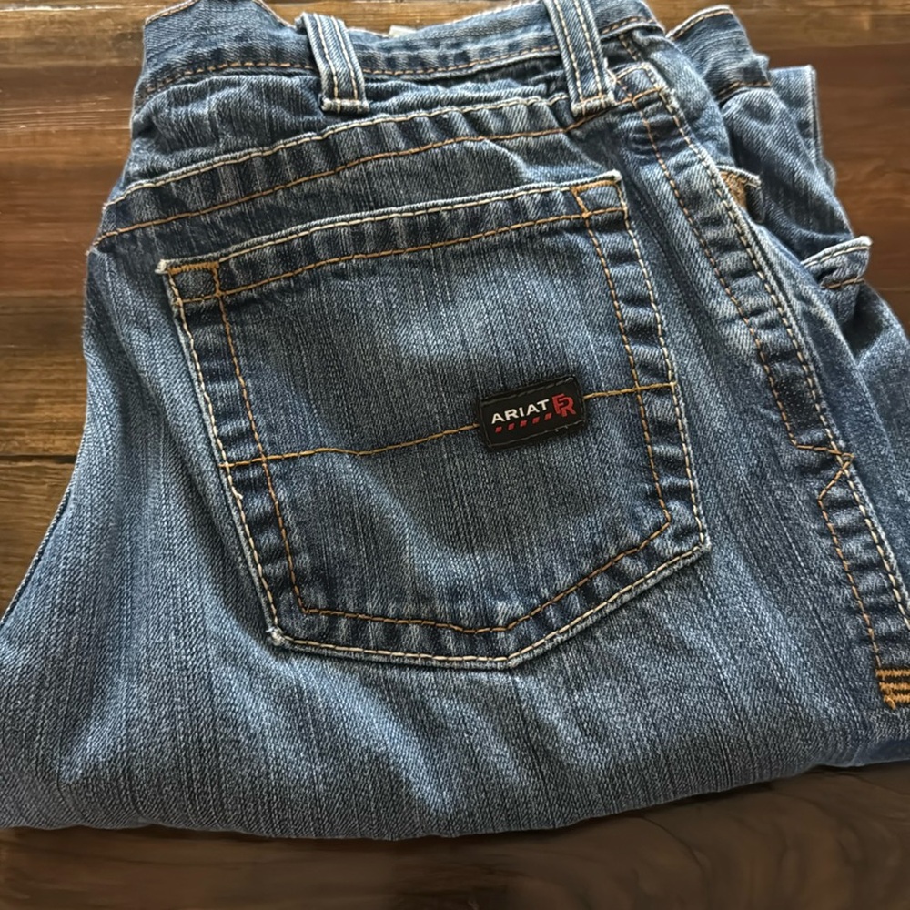 Ariat FR jeans used but in Great condition Relaxed Bootcut